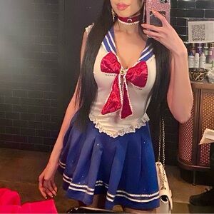 Dolls Kill Sailormoon GUARDIAN OF THE SKY costume NWT comic con Halloween